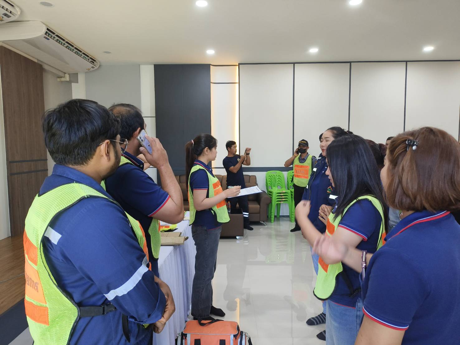 การฝึกซ้อมดับเพลิงและอพยพหนีไฟประจำปี 2569