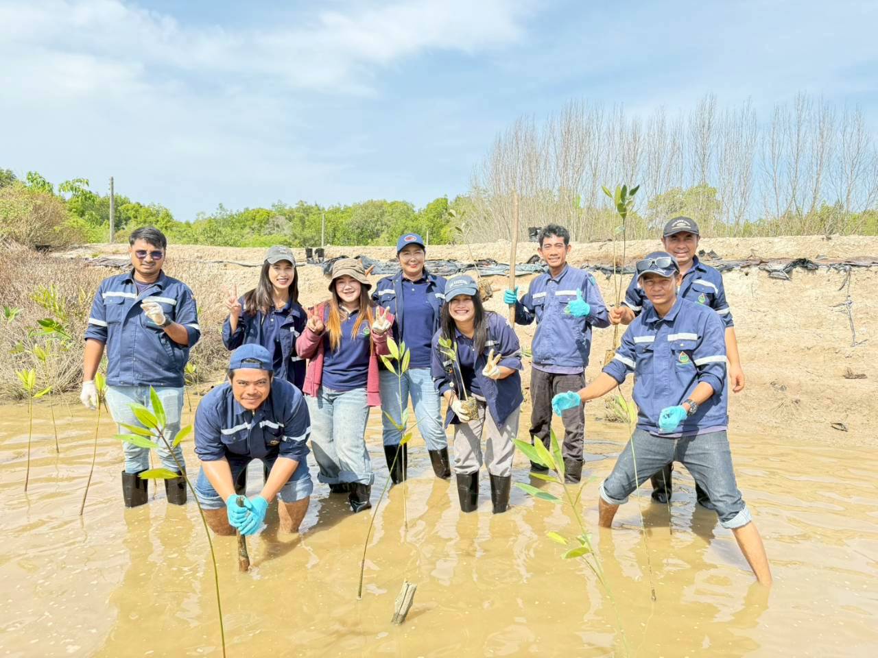 กิจกรรมการมีส่วนร่วมด้านการจัดการสิ่งแวดล้อมและชุมชนอย่างยั่งยืน CSR